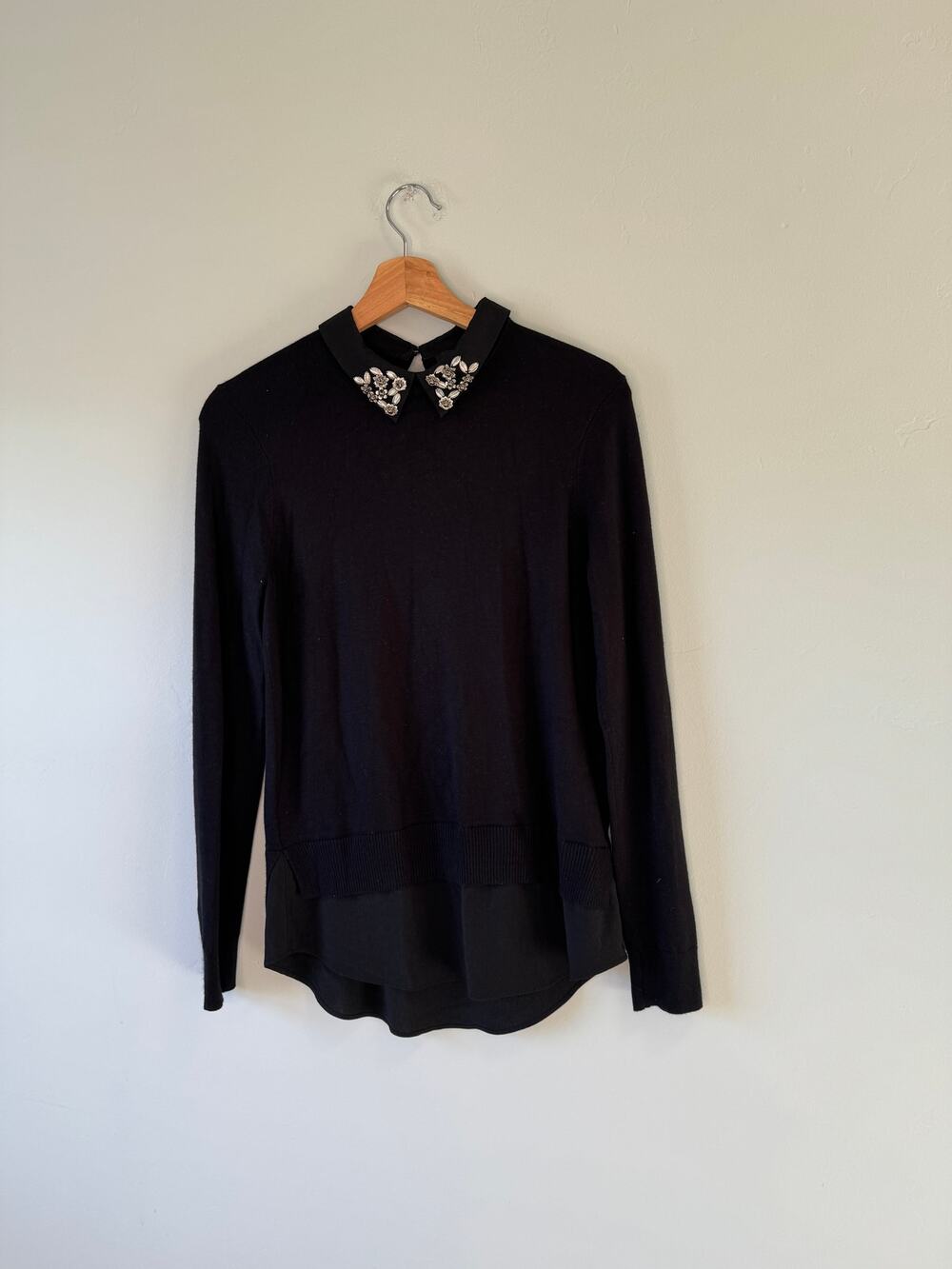 Ted Baker Moliiee Embellished-Collar Sweater